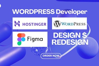 design hostinger website, redesign hostinger, wordpress website, ionos website