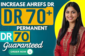 increase your website domain rating ahrefs dr 70 plus