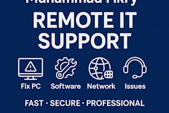 help fix your tech issues and provide reliable IT support
