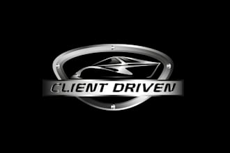 do modern car auto, datelining, racing, automotive logo and any graphic design