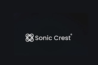 design high quality crest logo design in very short