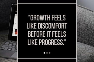 design stunning quote images for your social media page