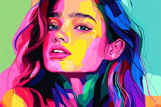 create your photo into awesome wpap pop art