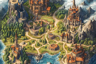 designing fantasy maps and cities plan