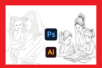 create KDP coloring book pages for amazon book publishing