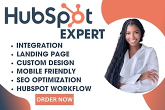 design hubspot landing page, hubspot website, hubspot blog,