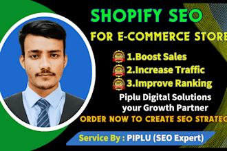 do advance shopify SEO to boost ecommerce sales and ranking