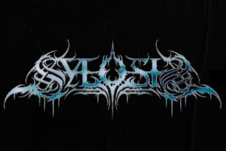 design you a brutal death metal, slamming, deathcore logo
