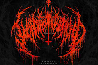 do a metal,hardcore,heavy metal, black metal band logo