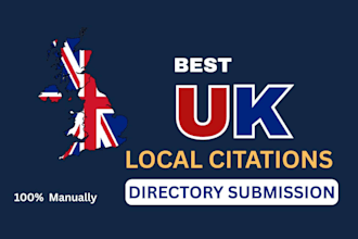 do UK local citation and directory submission manually