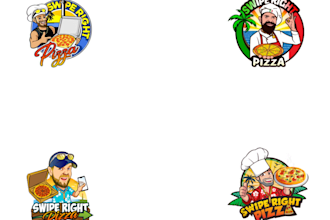 design awesome pizza logo