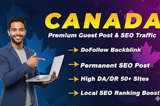 do canada guest post and link insertion on canadian blogs