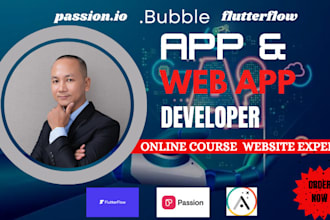 build bubble io app bubble io developer mvp adalo saas passion io flutterflow