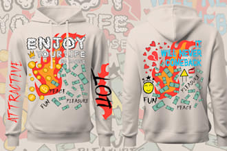 design streetwear clothing merch graphic t shirt and hoodie
