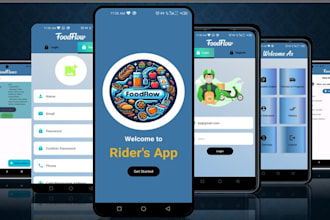 build and design a custom android app using flutter