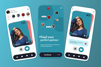 build virtual dating app with friendship and social app and niche dating app