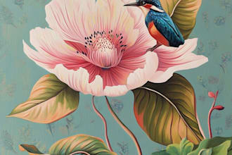 make any floral, animal or botanical art