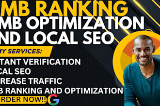 do gmb ranking and optimization for local SEO