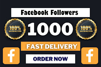 1000 targeted facebook followers fast and real growth