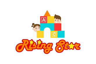 design kids play ground logo