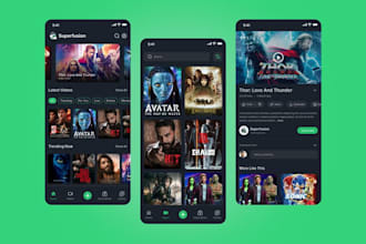 build interactive streaming app, social streaming app, educational streaming app