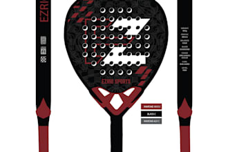 do custom modern padel racket designs for your brand or team