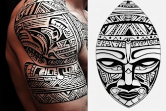 design your polynesian tribal tattoo