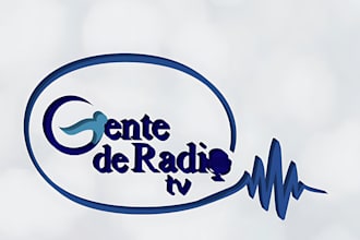 design tv, youtube channel, studio, radio, music logo