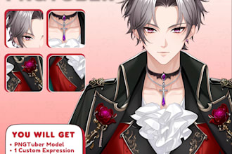 craft vtuber model, vtuber, live2d, vtuber rigging for you