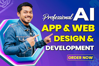 do mobile app development, website development, ai chatbot,full stack developer