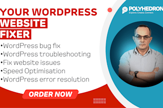 fix wordpress bugs, errors, malware, and provide site maintenance