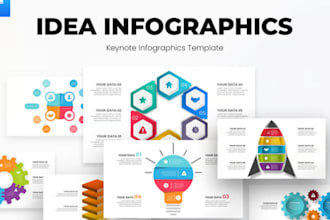 design informative infographic, flowchart, org chart and a diagram