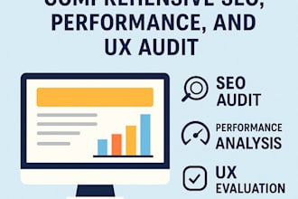 provide complete SEO, performance, and UX audit