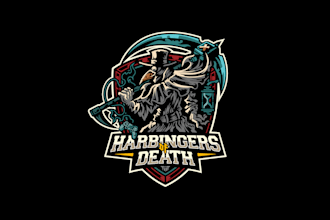 design meta tournament sports team logo