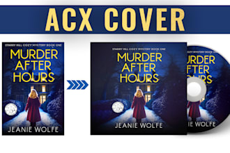 do audio book cover design and covert kindle to acx cover