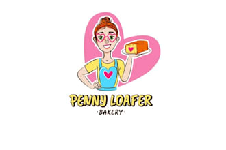 design one woman bakery needs fun logo