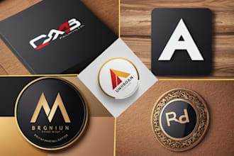 real estate signature logo design with realtor branding kit brand identity guide