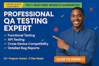 be your quality assurance expert, flawless website and 24 hour delivery