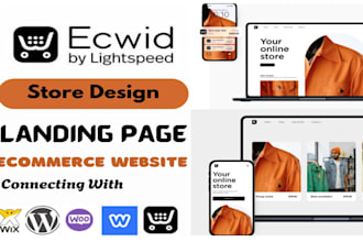 squarespace website design and redesign wix ecwid wordpress store website design