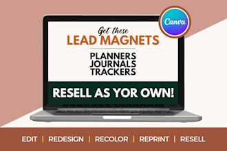 send you the ultimate planners vault lead magnet journals trackers