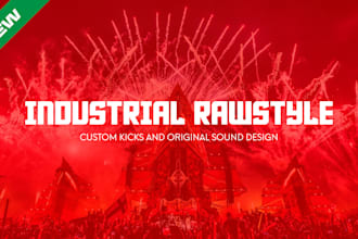 industrial hardstyle or rawstyle track