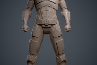 design 3d warhammer character, 40k army, miniature warrior stl, action toy print