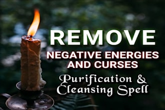clear trauma, anxiety depression, remove bad karma wash away sin custom spell