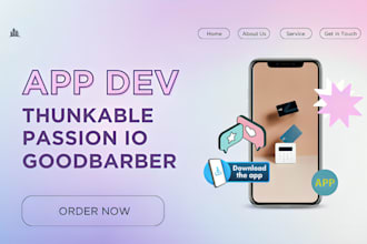 thunkable goodbarber plasmic drapcode passion io mobile app development ios app