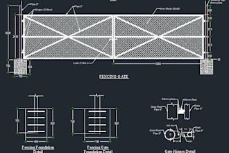 prepare boq estimation and cad drawings for steel structures