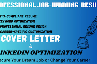 write a professional, ats compliant resume that gets you hired