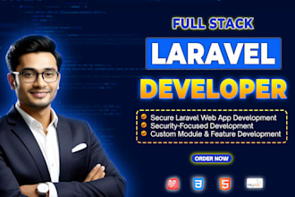 be your dedicated secure laravel developer for web app