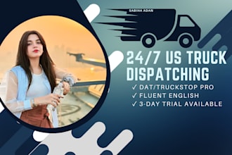 do truck dispatcher, load booking and freight manage