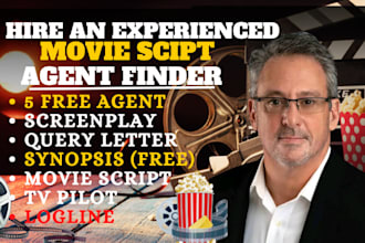 find top active agents for screenplay free logline movie script, film script