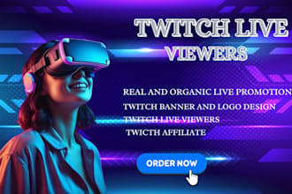 do your twitch stream to boost live viewers